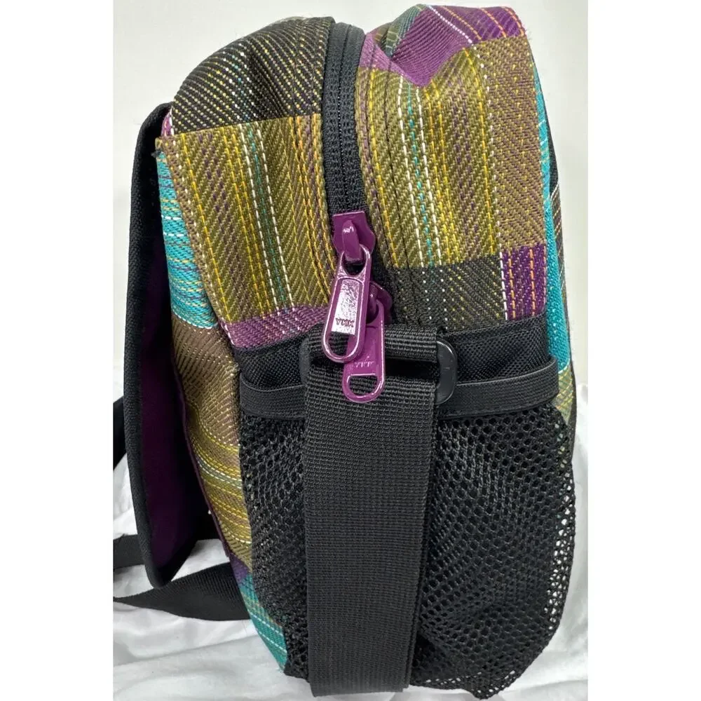 Dakine Brooke 17L Vivienne Plaid Laptop Messenger Crossbody Bag